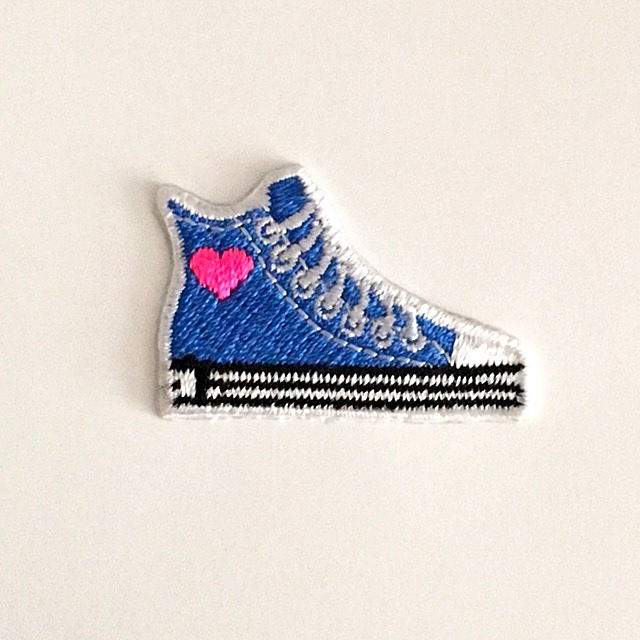 HIGH TOP SNEAKER STICK-ON FABRIC PATCH